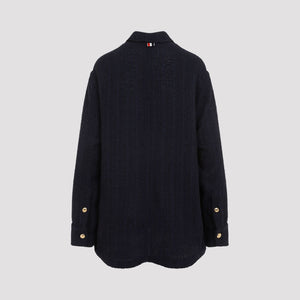 THOM BROWNE Shirt Jacket for Women - FW24 Collection