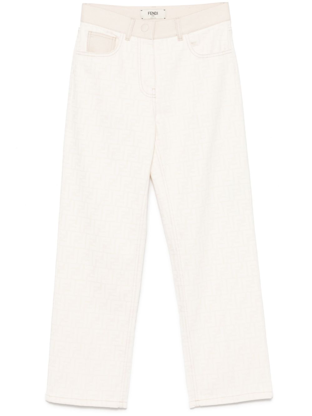 FENDI Classic Slim Trousers for Women