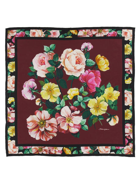 DOLCE & GABBANA Luxurious Silk Scarf - Perfect Accessory for Women