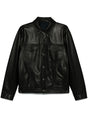 FENDI Embossed FF Patch Nappa Leather Blouson Jacket - SS25