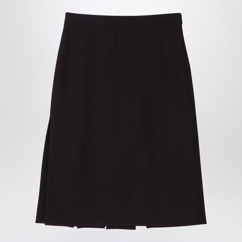 FENDI Chic Midi Skirt with Slit Detail