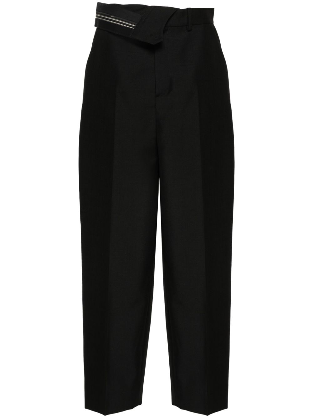 FENDI Asymmetrical Waist Carrot Fit Pants - Size 40