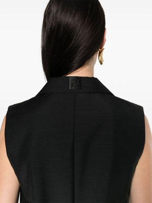 FENDI Tailored Vest for Women - Size 44 IT