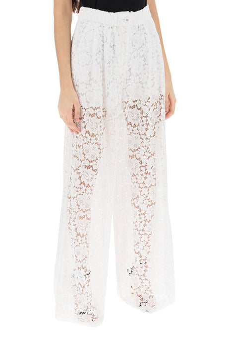 DOLCE & GABBANA Lace Trousers