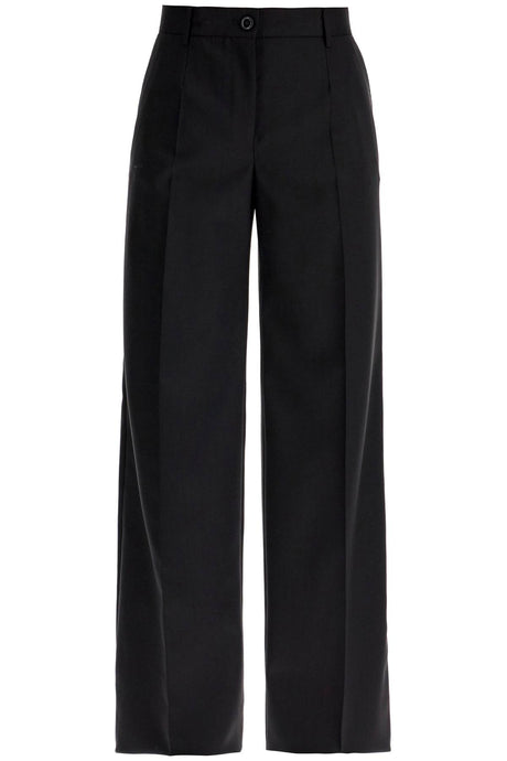 DOLCE & GABBANA Wide Fit Mambo Pants for Women - FW24 Collection