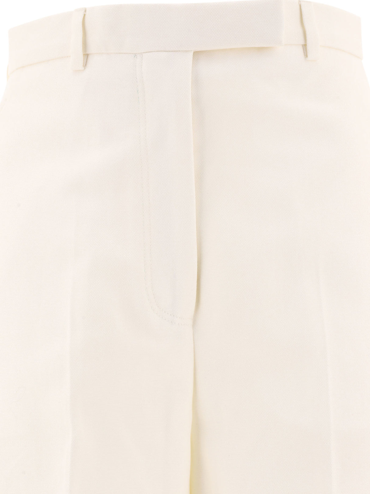 THOM BROWNE Beige 24SS Straight Pants for Women