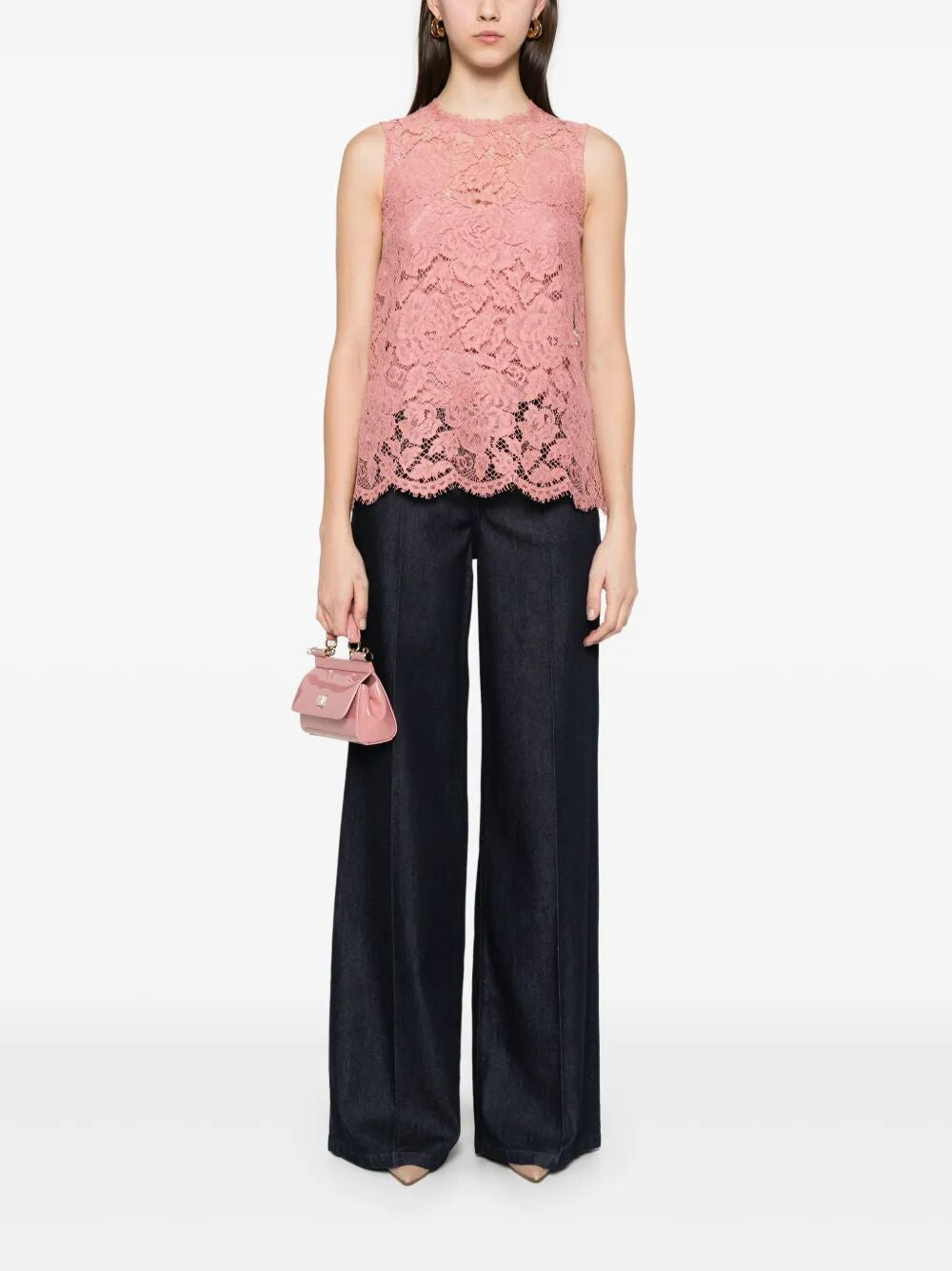 DOLCE & GABBANA Palazzo Wide-Leg Jeans