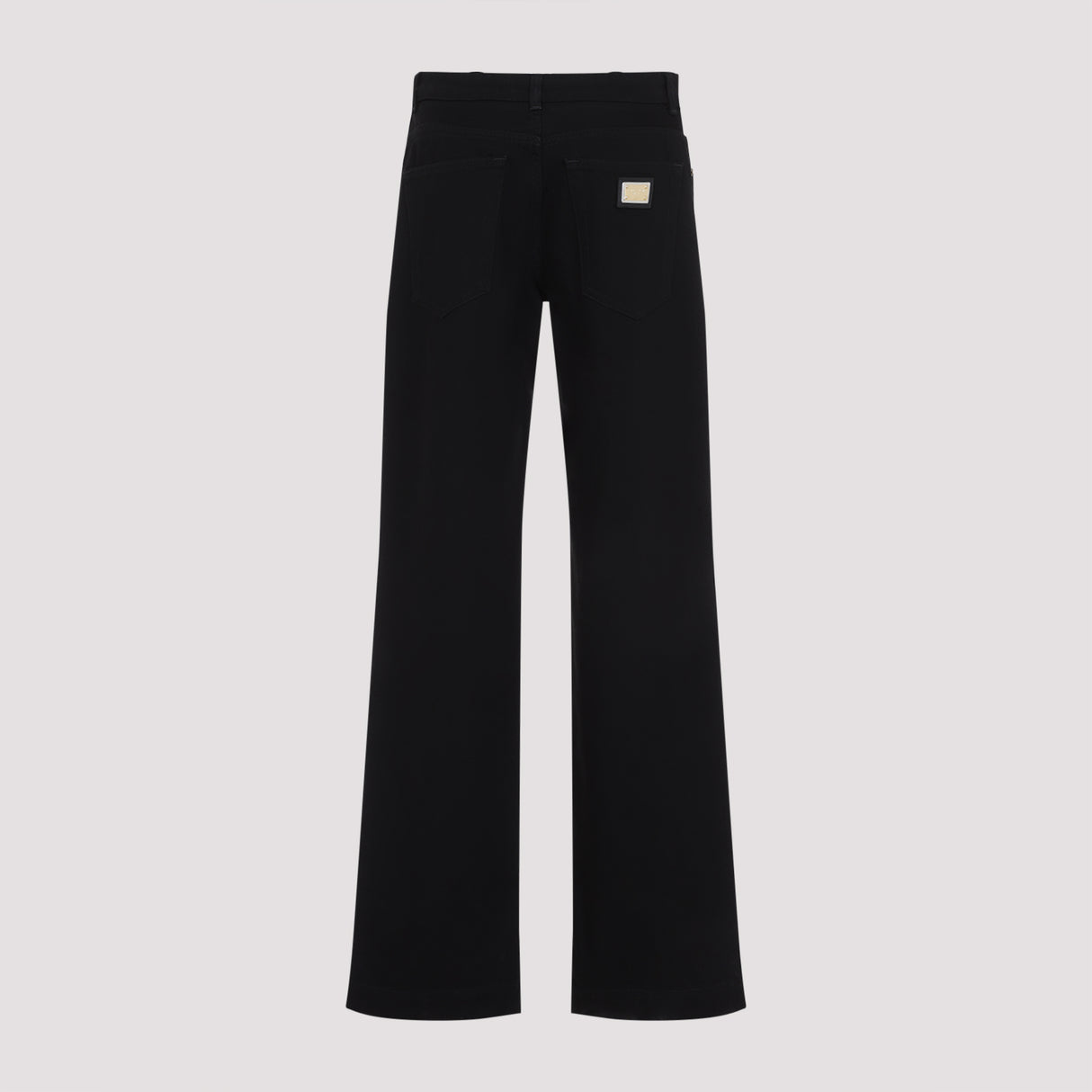 DOLCE & GABBANA Cotton Pants for Women - SS25 Collection