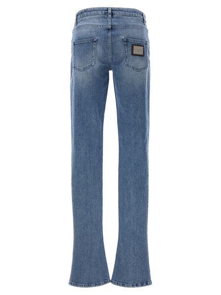 DOLCE & GABBANA Denim 5-Pocket Jeans for Women by D&G for FW23