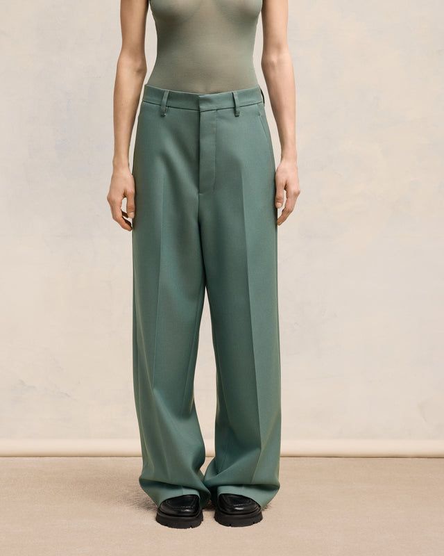 AMI PARIS Wide-Leg Pants for Women - FW24 Collection