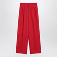 AMI PARIS Wide-Leg Wool Trousers for Women