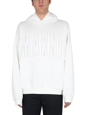 MARNI Classic Logo Hoodie for Men