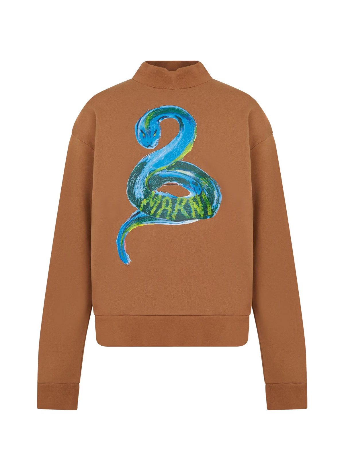 MARNI Brushed Organic Logo Sweatshirt - Crewneck