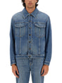 FENDI Classic Denim Jacket - Regular Fit Size 50