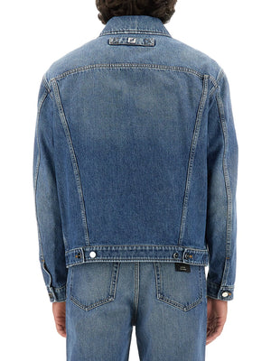 FENDI Classic Denim Jacket - Regular Fit Size 50