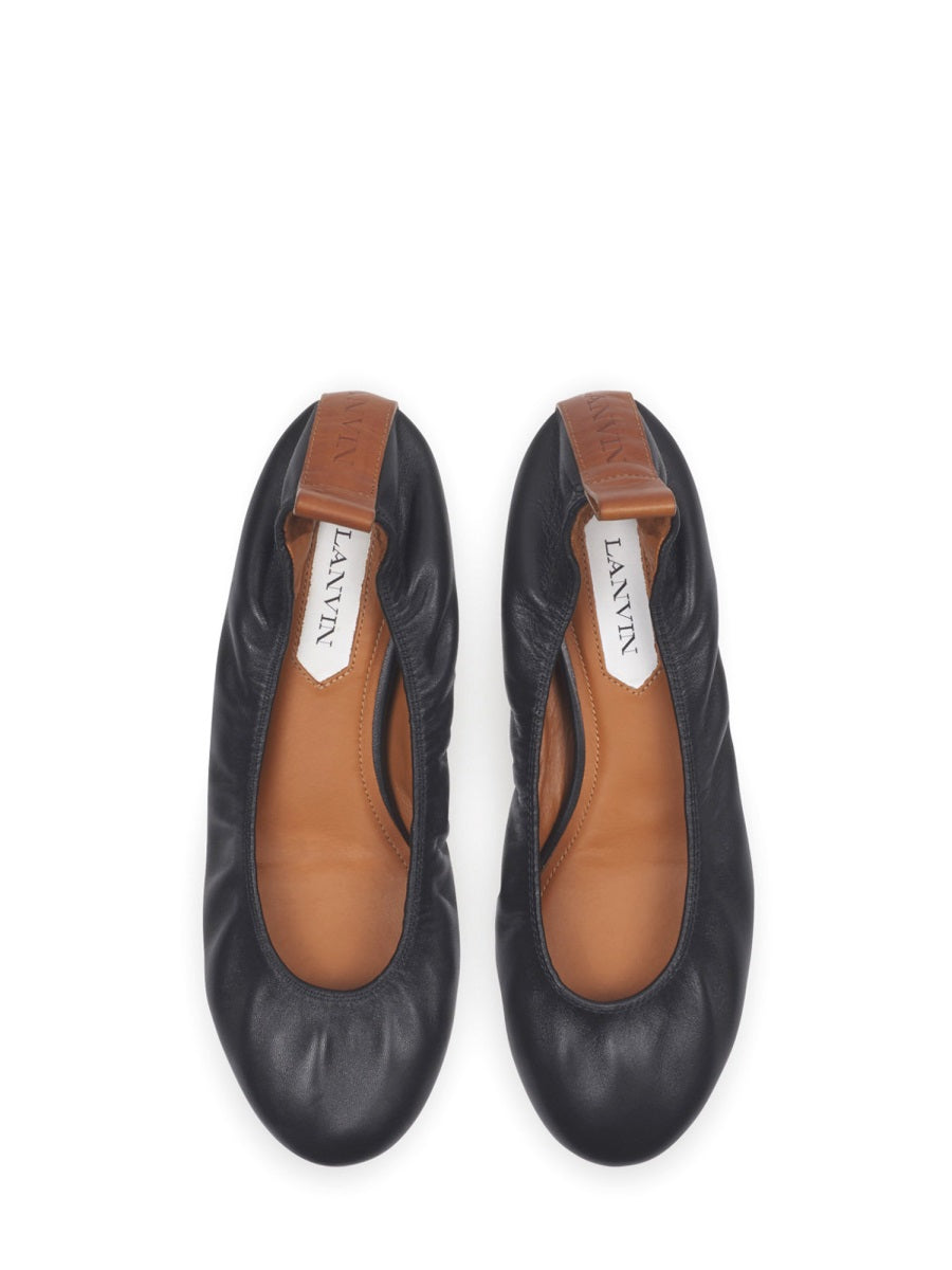 LANVIN Leather Ballerina Flats for Women