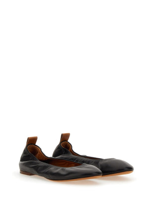 LANVIN Leather Ballerina Flats for Women