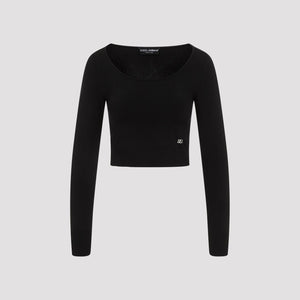 DOLCE & GABBANA Elegant Viscose Blend Sweater for Women - FW24 Collection