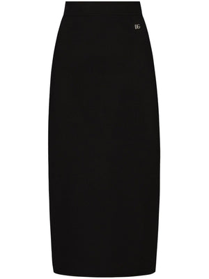 DOLCE & GABBANA Elegant Long Skirt - Size 40