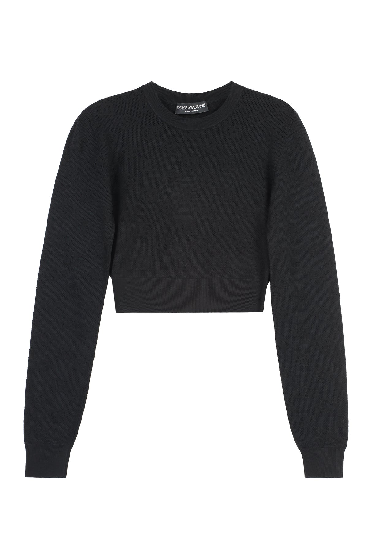 DOLCE & GABBANA Women's Long Sleeve Crew-Neck Sweater