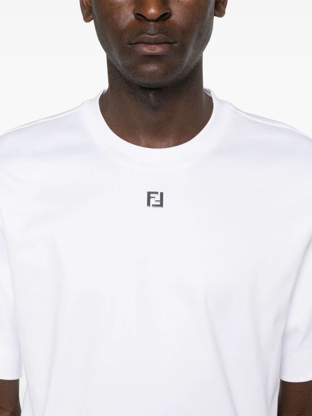 FENDI FFプラーク コットン Tシャツ