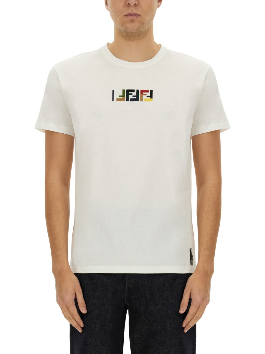 FENDI Cotton T-Shirt - Size M