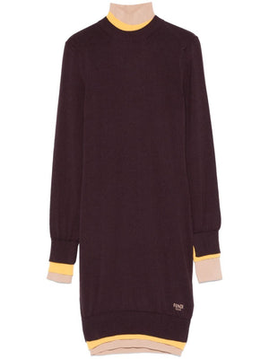 FENDI Layered Mini Dress for Women