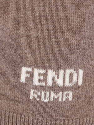 FENDI Wool and Cashmere Dress