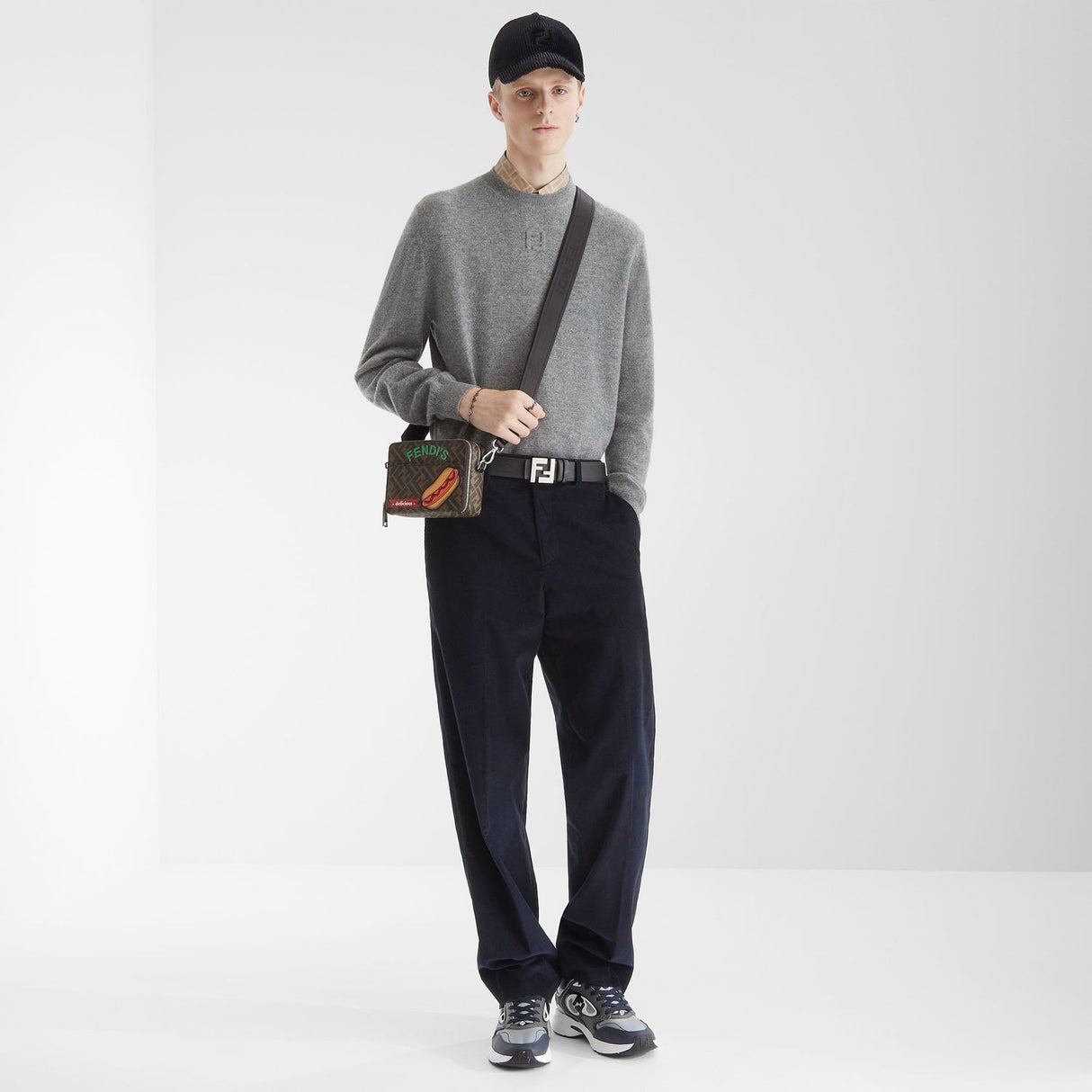 FENDI Stylish Pullover for Men - FW24 Collection