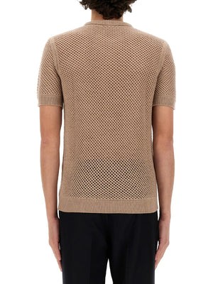 FENDI Wool T-Shirt - Size 48 IT