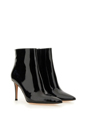 GIANVITO ROSSI Chic Patent Leather Ankle Boot for Women