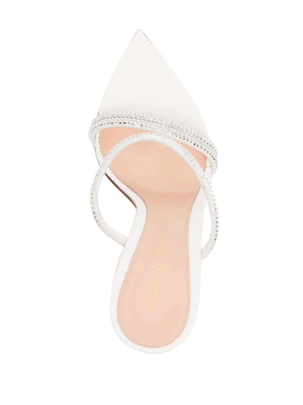 White Calf Leather Sandals for Women - SS23 Collection