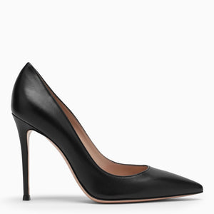 GIANVITO ROSSI Elegant Leather Pumps with Pointed Toe and High Heel