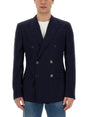 DOLCE & GABBANA Double-Breasted Wool Jacket - Size 50 IT