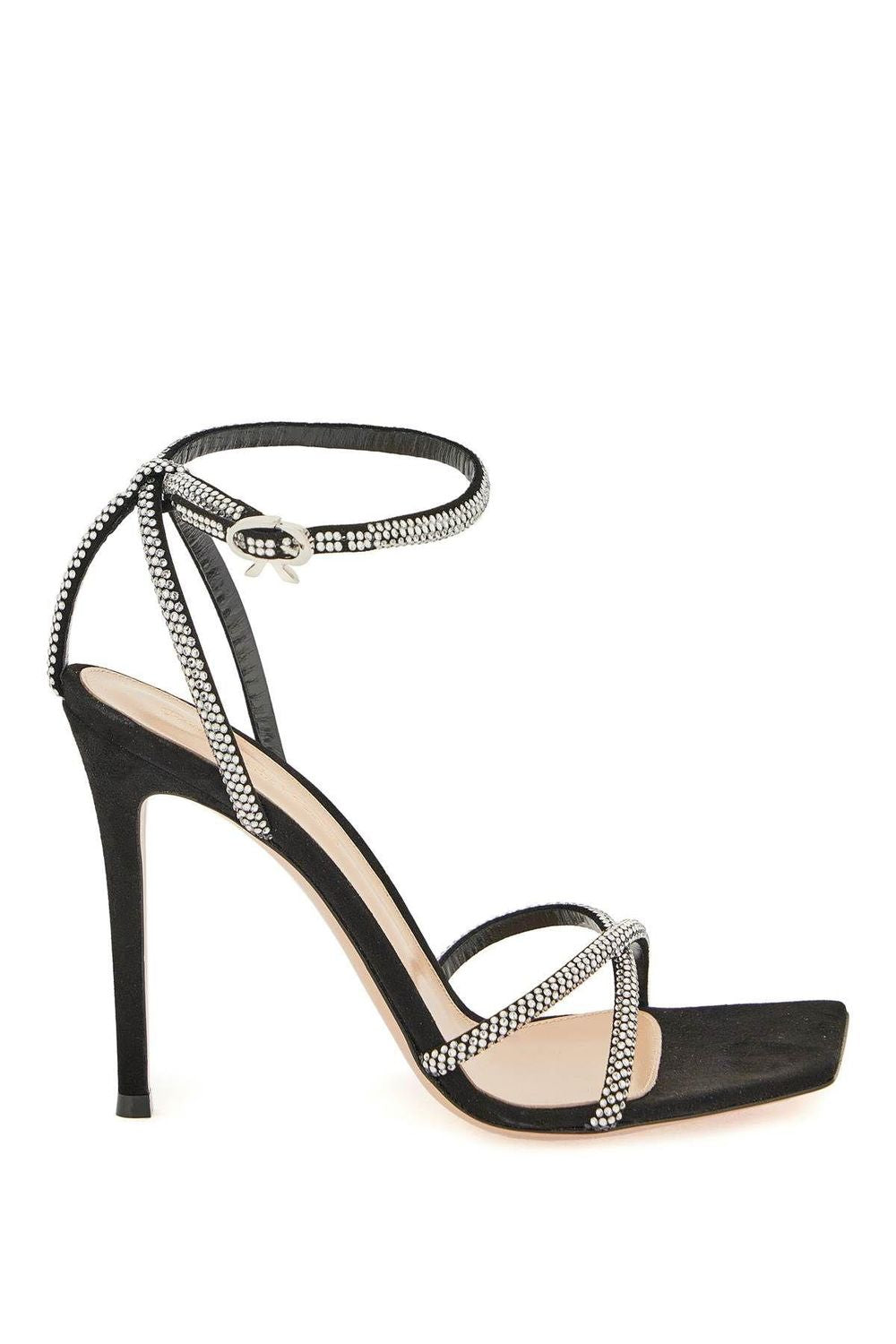 GIANVITO ROSSI Chic Suede Mini Sandals for Women