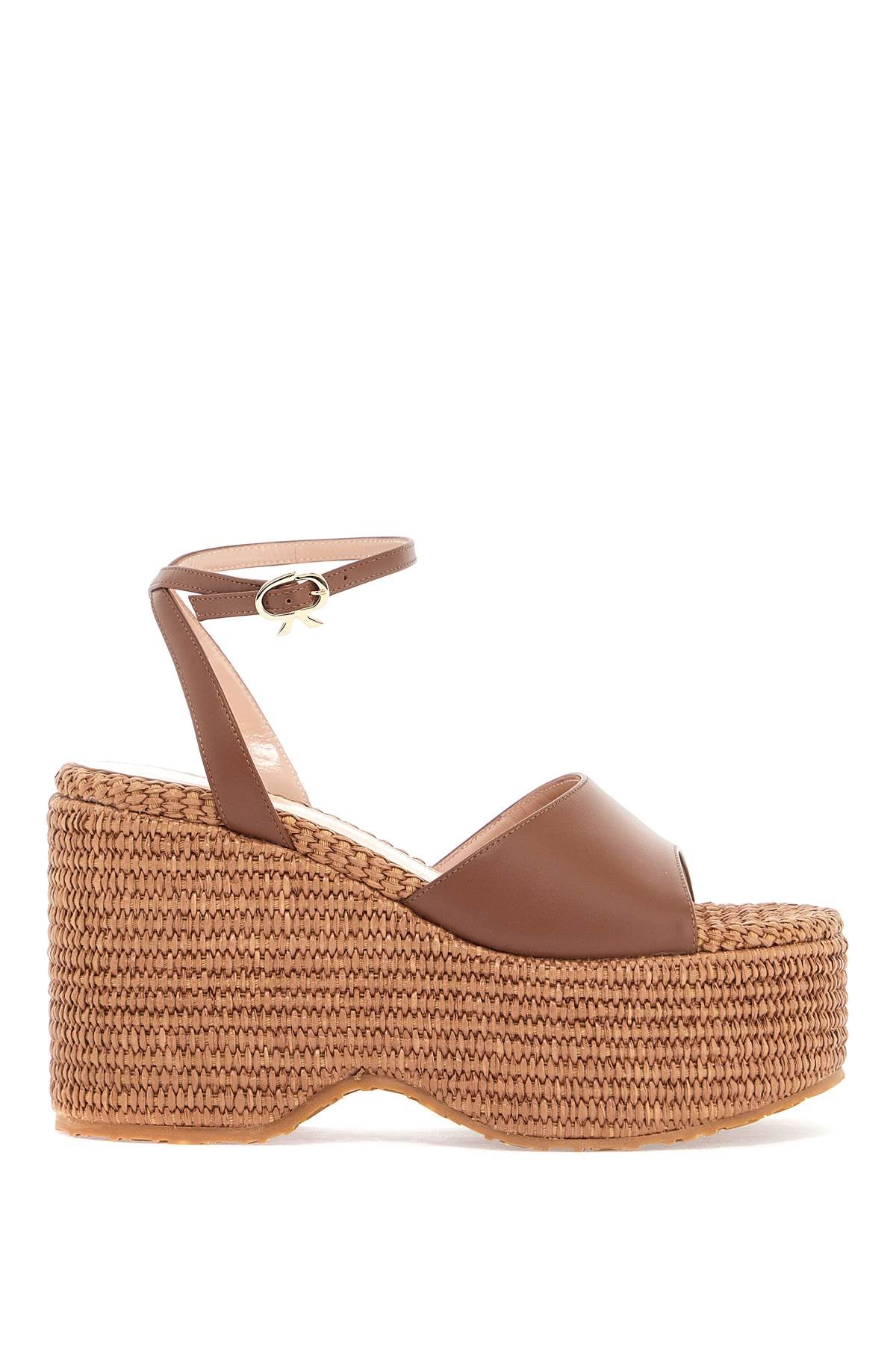 GIANVITO ROSSI Thalia Wedge Sandals for Women