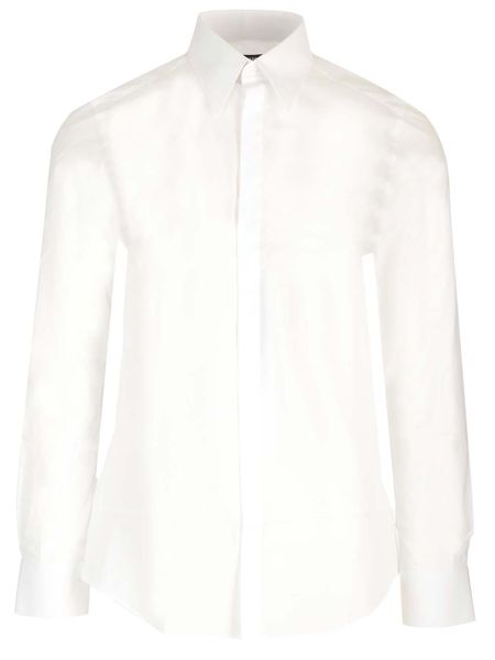 DOLCE & GABBANA Classic Cotton Shirt for Men - Martini Fit