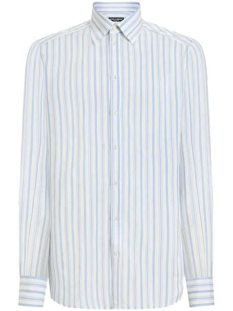 DOLCE & GABBANA Men's Stylish Button-Up Shirt - SS25