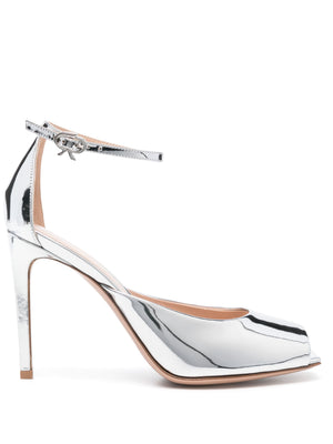 GIANVITO ROSSI Metallic Thel Sandal for Women