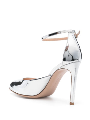 GIANVITO ROSSI Metallic Thel Sandal for Women