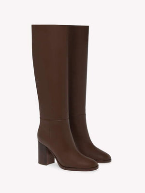 GIANVITO ROSSI Elegant Calf Glove Boots for Women