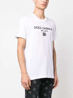 DOLCE & GABBANA Classic Casual T-Shirt for Men - FW24 Collection