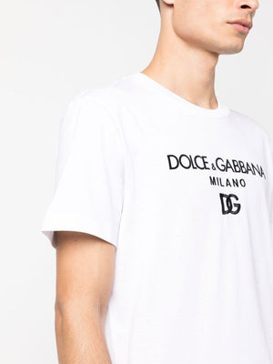 DOLCE & GABBANA Classic Casual T-Shirt for Men - FW24 Collection