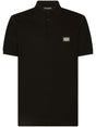 DOLCE & GABBANA Classic Cotton Polo with Logo for Men