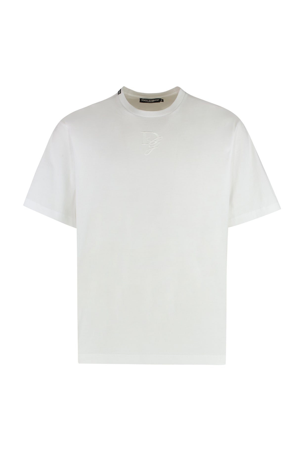 DOLCE & GABBANA Cotton Crew-Neck T-Shirt for Men