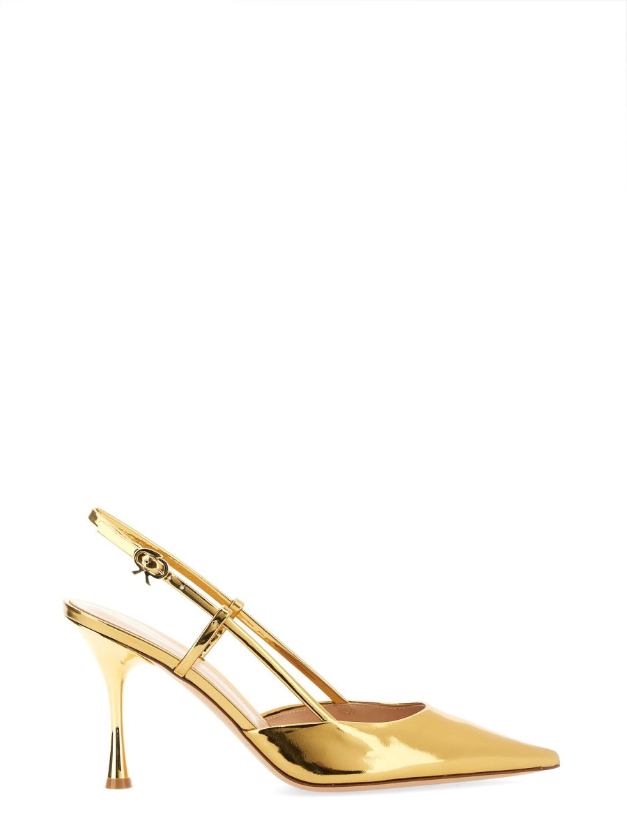 GIANVITO ROSSI Slingback Ascent Pumps - Women's Luxe Leather Footwear