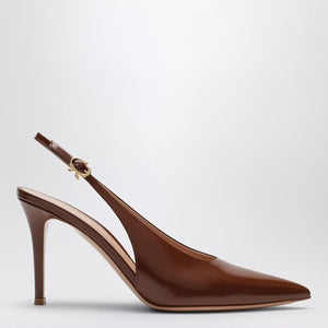 GIANVITO ROSSI Pointed Toe Slingback Pumps with High Stiletto Heel