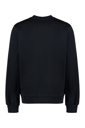 DOLCE & GABBANA Classic Cotton Crew-Neck Sweatshirt for Men