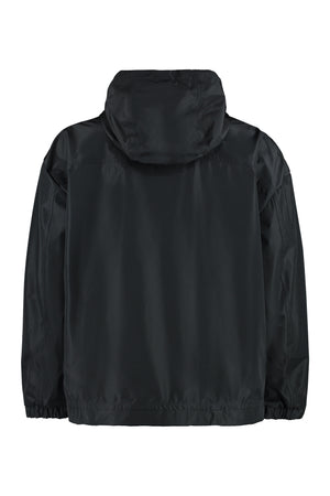 DOLCE & GABBANA Technical Fabric Hooded Jacket for Men