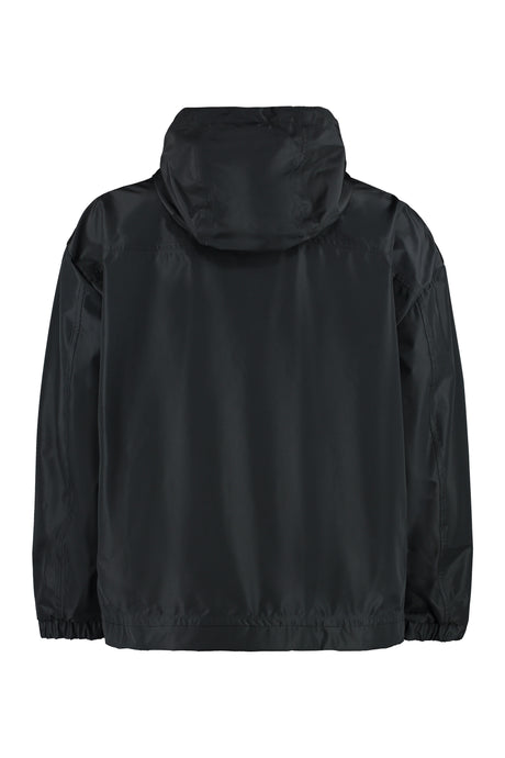 DOLCE & GABBANA Technical Fabric Hooded Jacket for Men